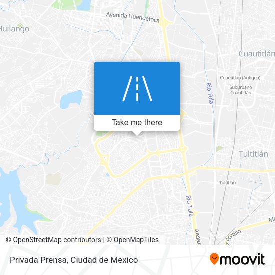 Privada Prensa map