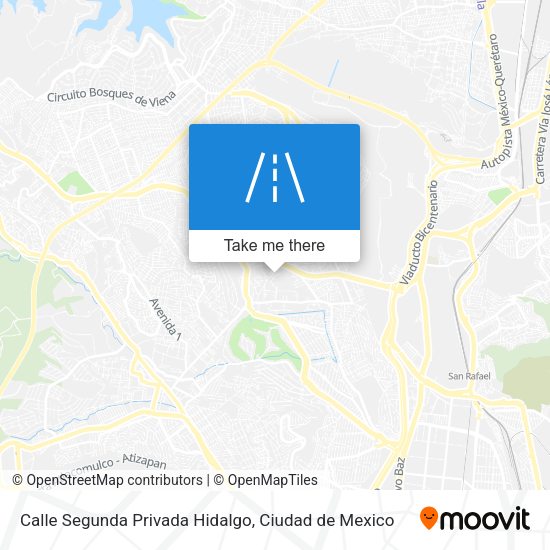 Mapa de Calle Segunda Privada Hidalgo