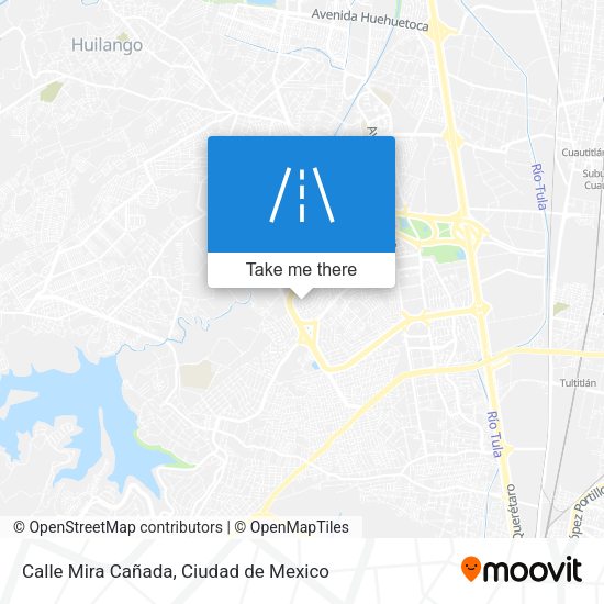 Mapa de Calle Mira Cañada