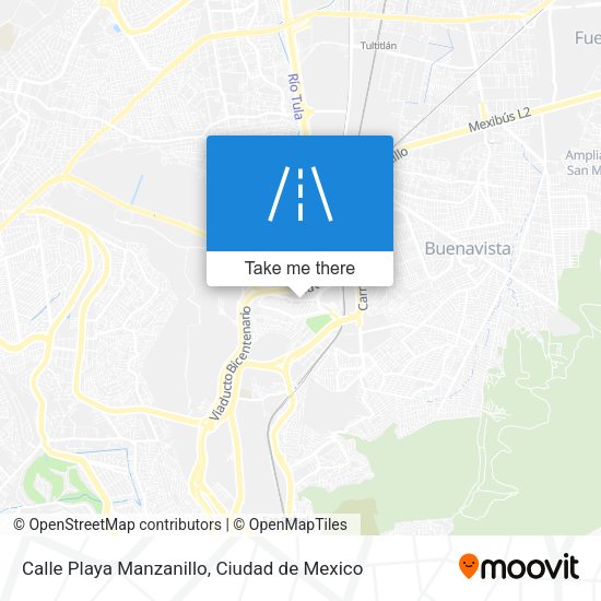 Calle Playa Manzanillo map
