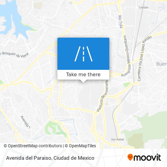 Mapa de Avenida del Paraiso