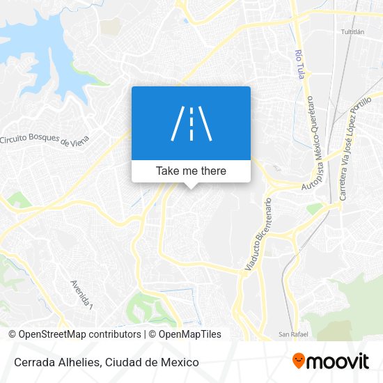 Cerrada Alhelies map