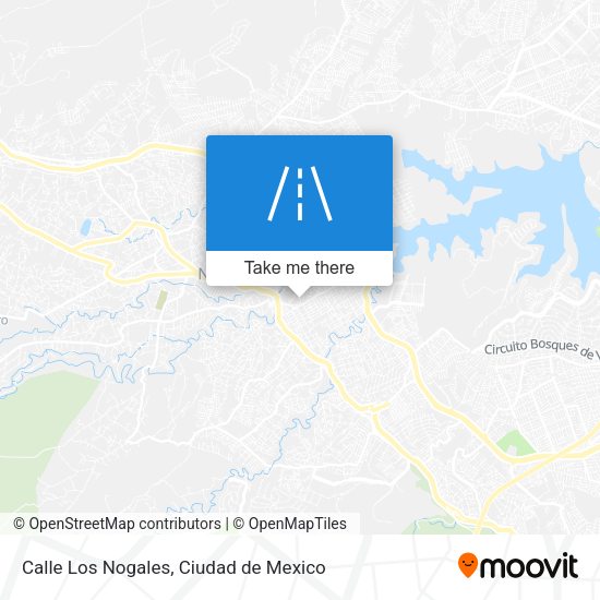 Calle Los Nogales map