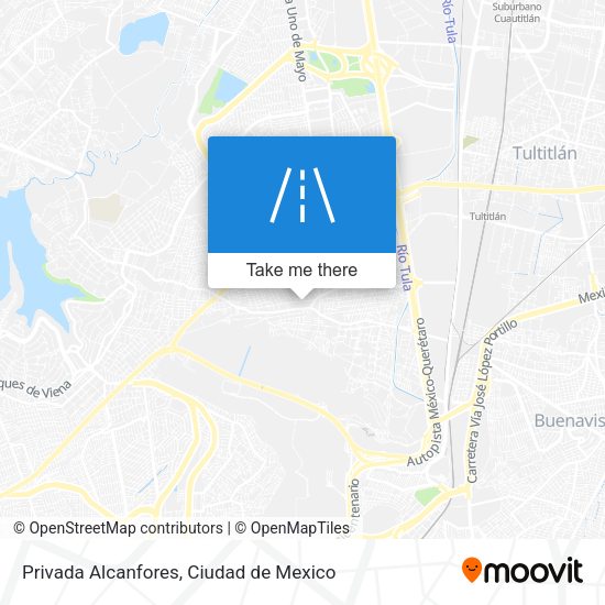 Mapa de Privada Alcanfores