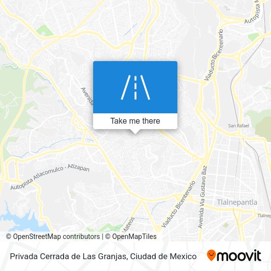 Privada Cerrada de Las Granjas map