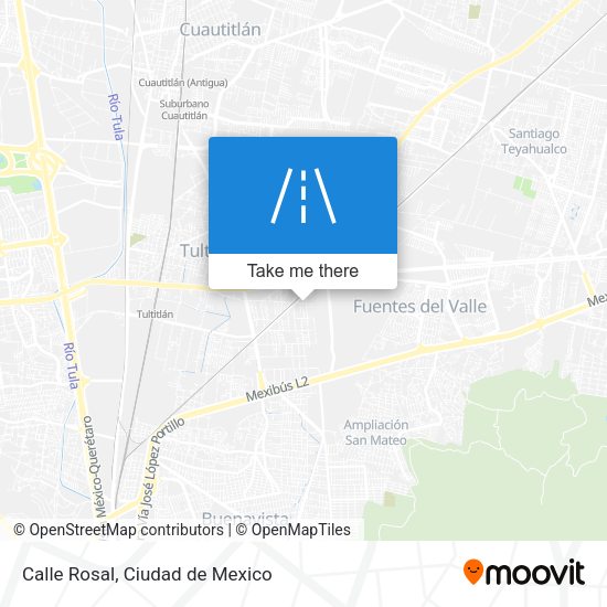 Mapa de Calle Rosal