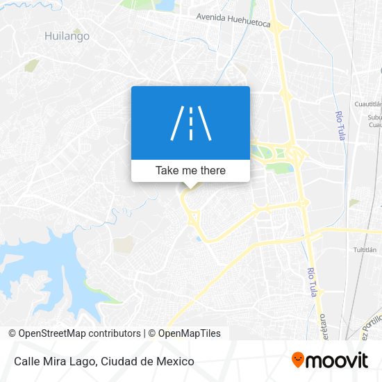 Mapa de Calle Mira Lago