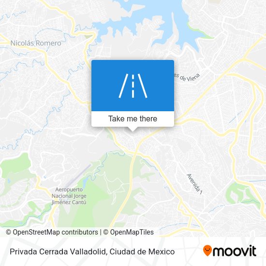 Privada Cerrada Valladolid map