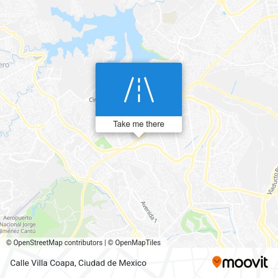 Calle Villa Coapa map