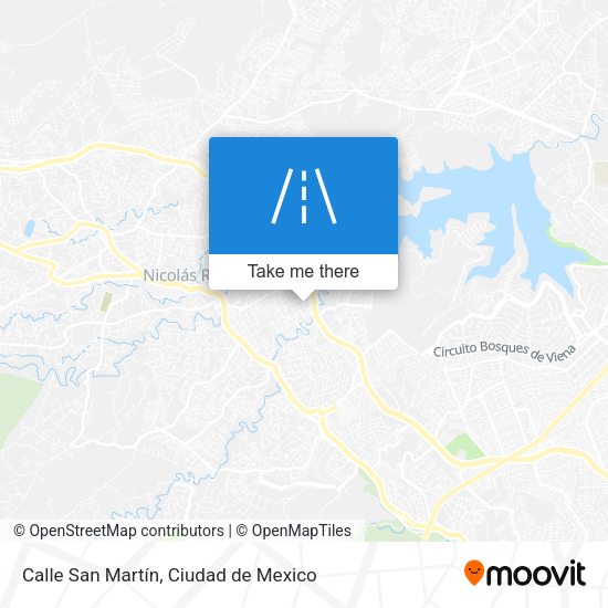 Calle San Martín map
