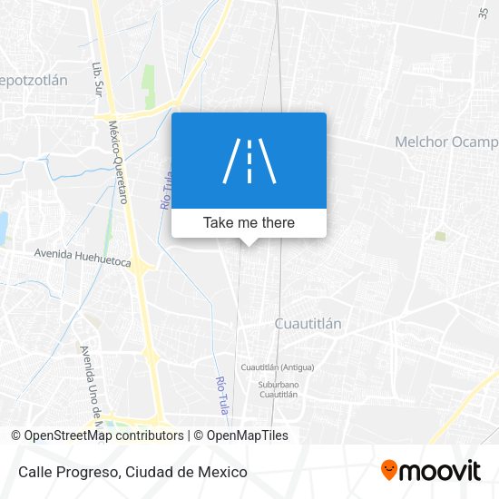 Mapa de Calle Progreso