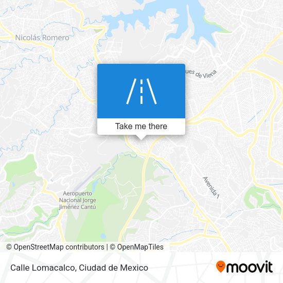 Mapa de Calle Lomacalco