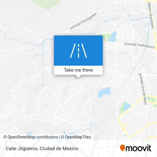 Mapa de Calle Jilgueros