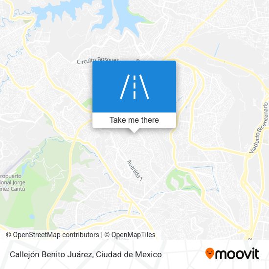 Mapa de Callejón Benito Juárez