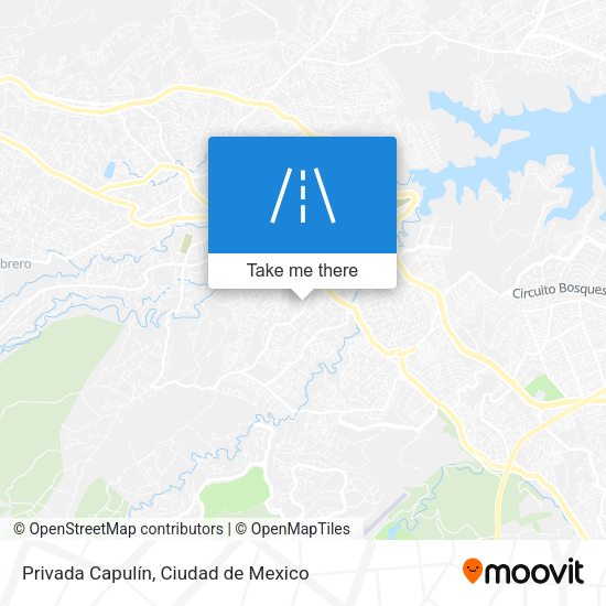 Privada Capulín map