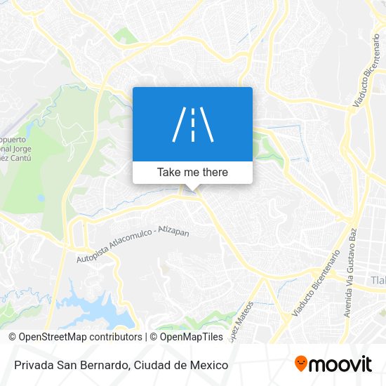 Mapa de Privada San Bernardo