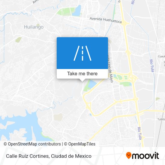 Calle Ruíz Cortines map