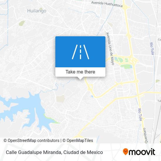 Mapa de Calle Guadalupe Miranda