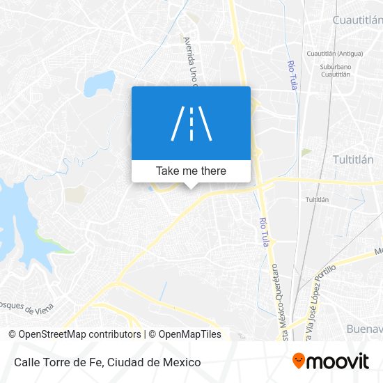 Calle Torre de Fe map