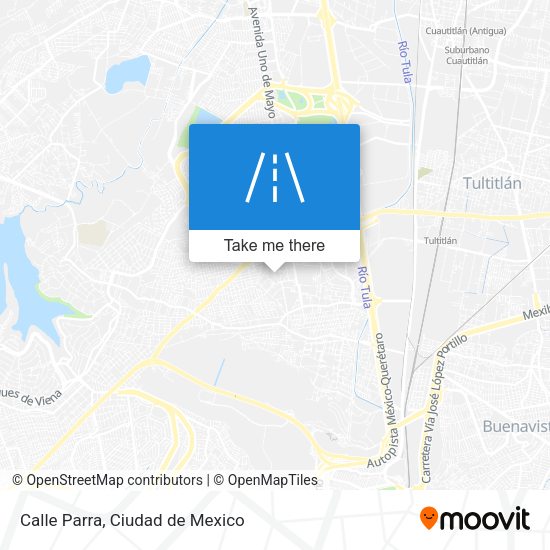 Mapa de Calle Parra
