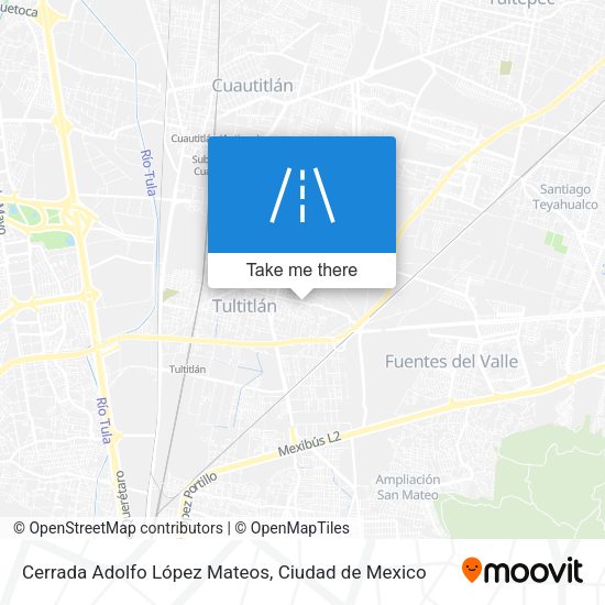 Cerrada Adolfo López Mateos map