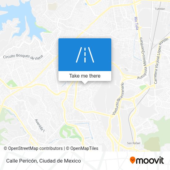 Mapa de Calle Pericón