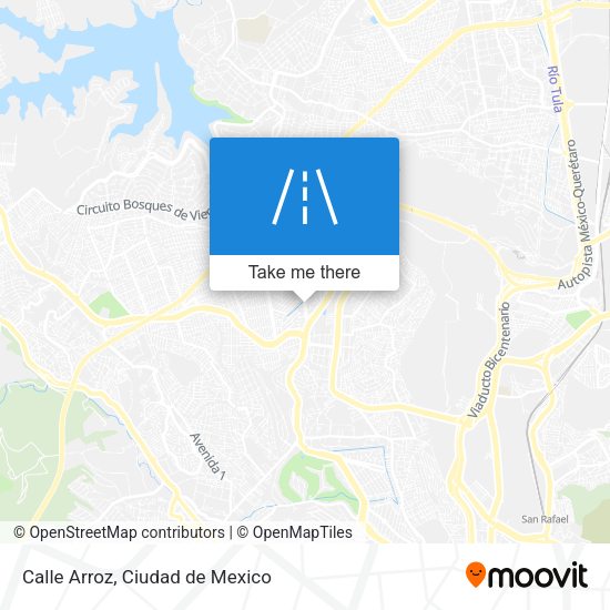 Mapa de Calle Arroz