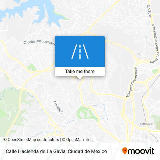 Calle Hacienda de La Gavia map