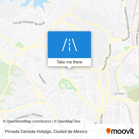 Privada Cerrada Hidalgo map