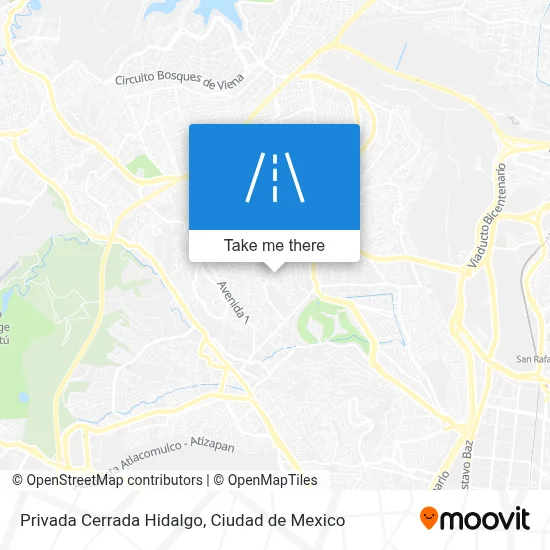 Privada Cerrada Hidalgo map