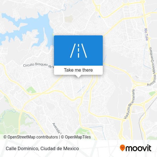 Calle Dominico map