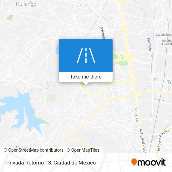 Privada Retorno 13 map