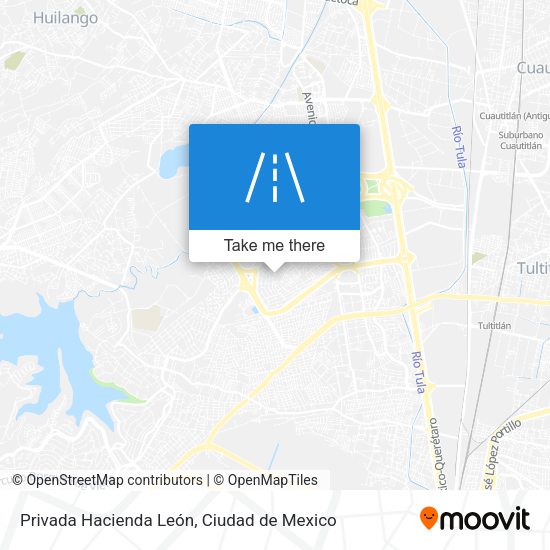 Mapa de Privada Hacienda León