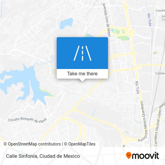 Mapa de Calle Sinfonía