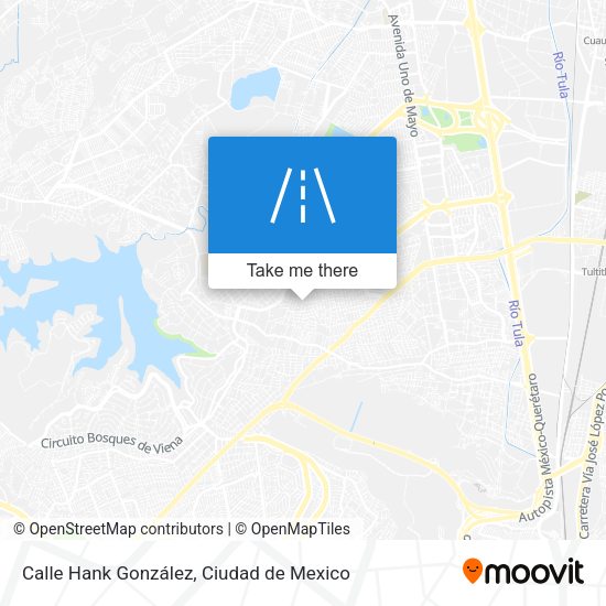 Mapa de Calle Hank González