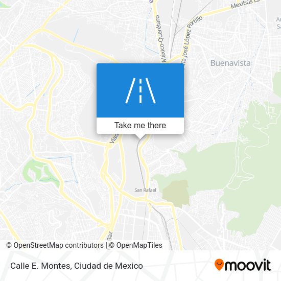 Calle E. Montes map