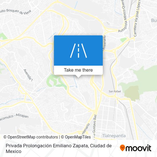 Mapa de Privada Prolongación Emiliano Zapata