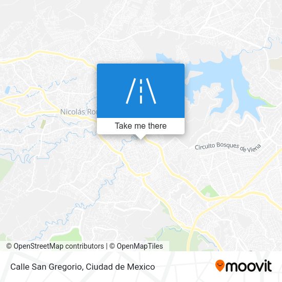 Calle San Gregorio map