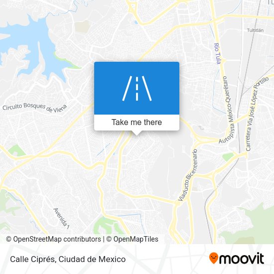 Calle Ciprés map