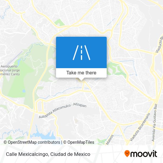 Mapa de Calle Mexicalcingo