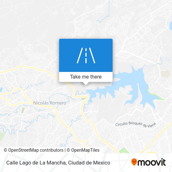 Calle Lago de La Mancha map