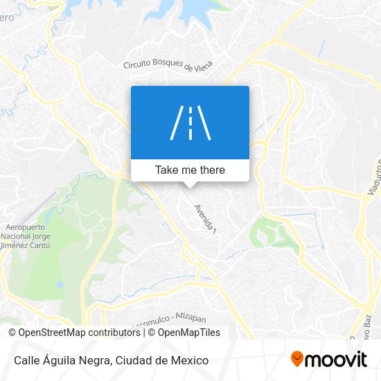 Mapa de Calle Águila Negra