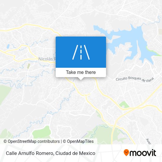 Mapa de Calle Arnulfo Romero