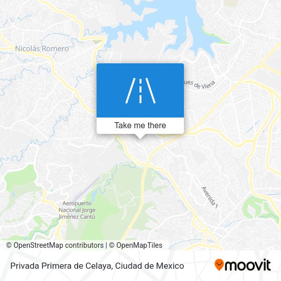 Mapa de Privada Primera de Celaya