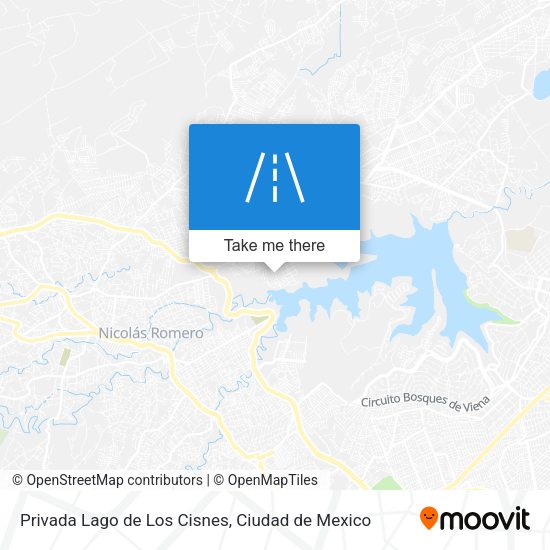 Mapa de Privada Lago de Los Cisnes