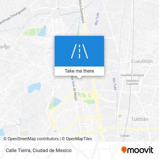 Calle Tierra map