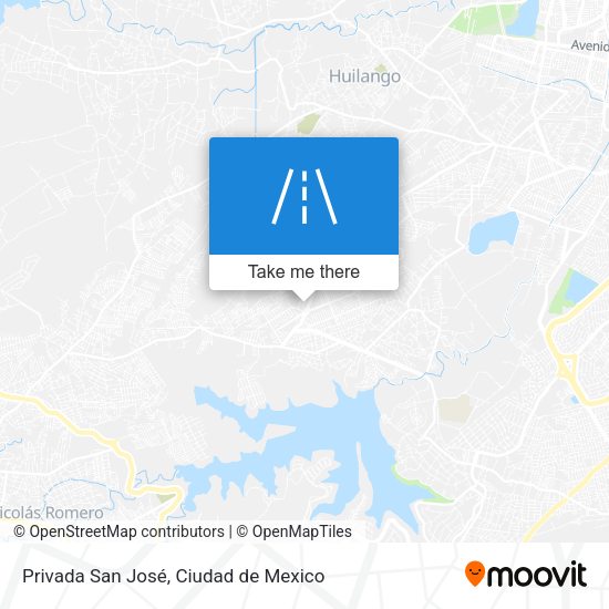 Mapa de Privada San José