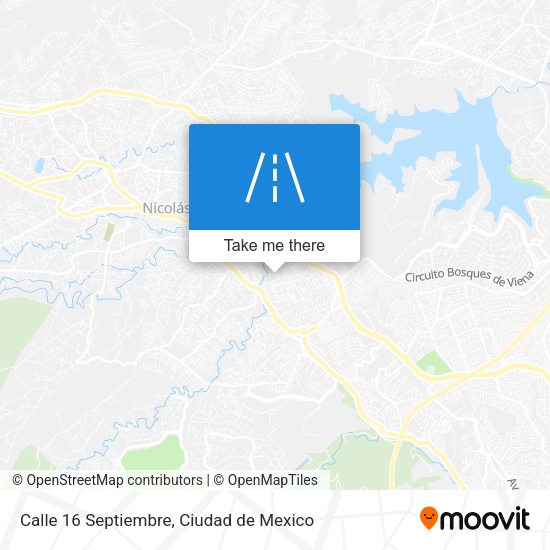 Calle 16 Septiembre map