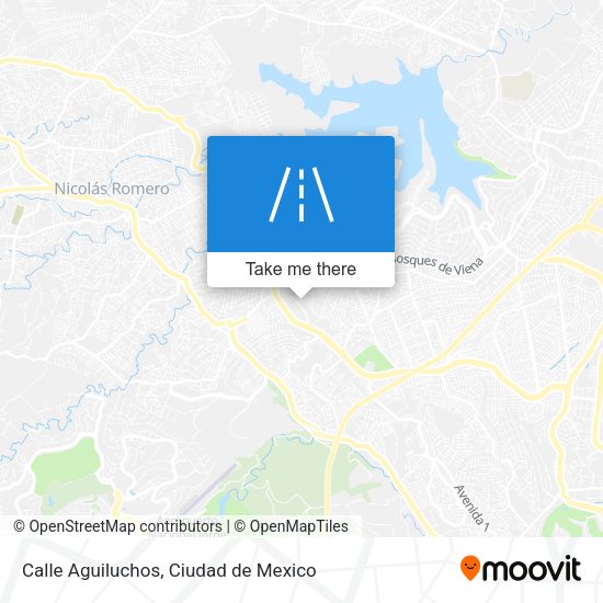Mapa de Calle Aguiluchos