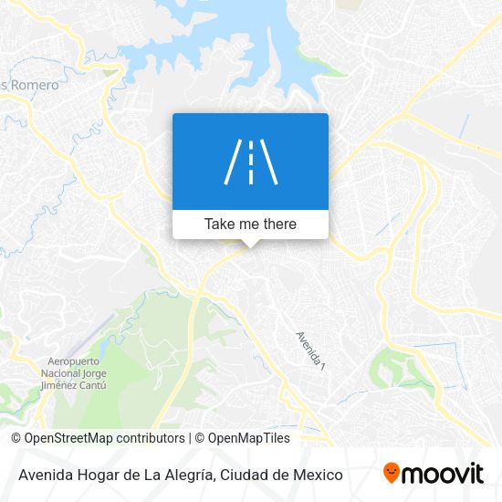 Avenida Hogar de La Alegría map